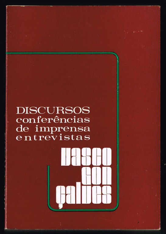 DISCURSOS, CONFER�NCIAS DE IMPRENSA E ENTREVISTAS